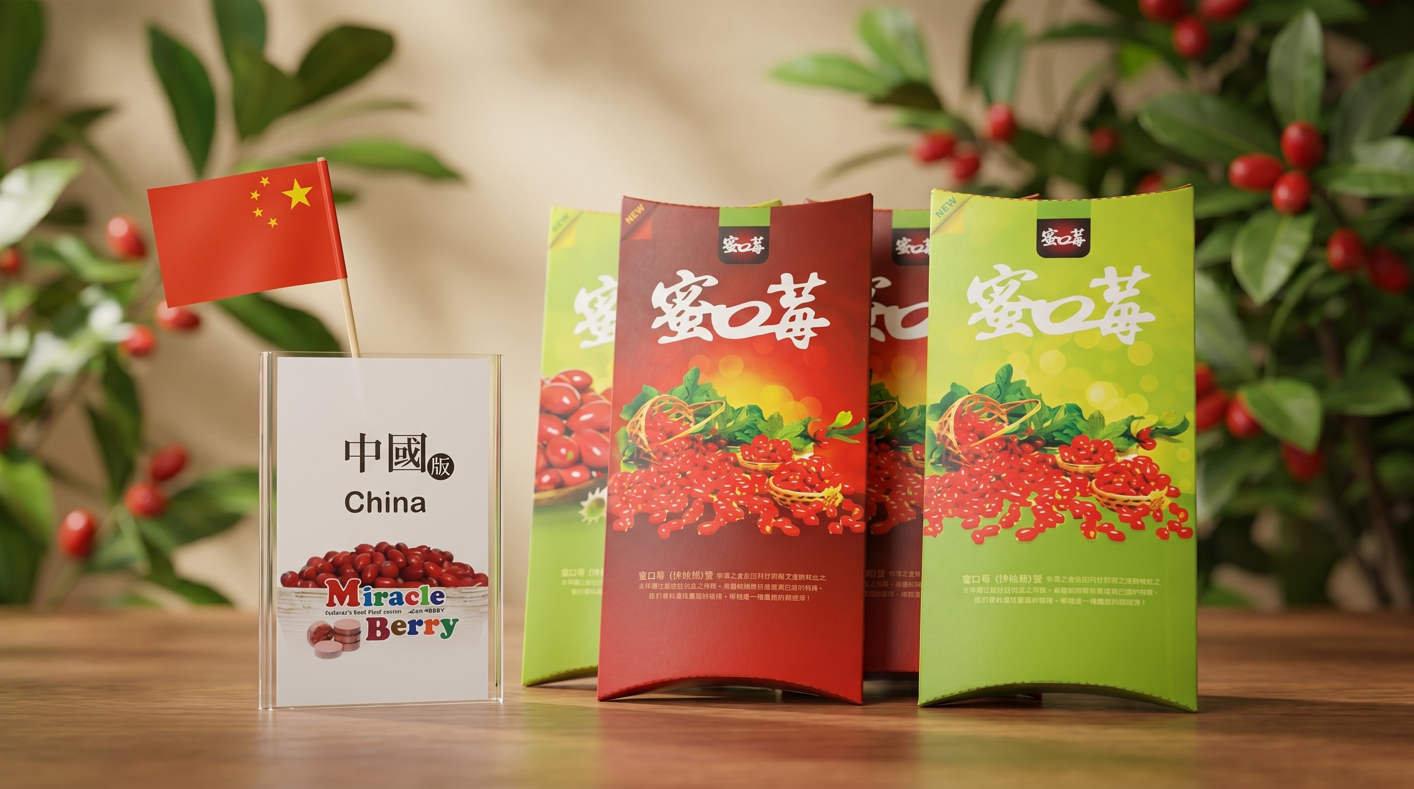 China Miracle Berry 蜜口莓 Product