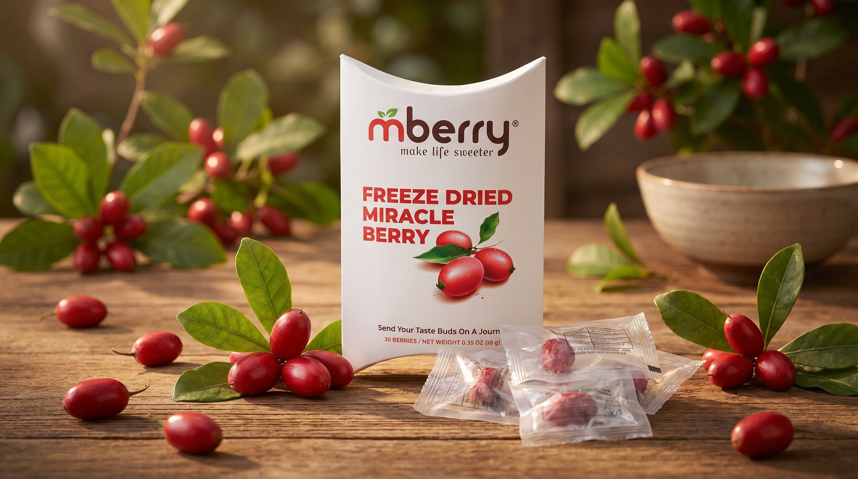 USA mberry Freeze Dried Miracle Berry