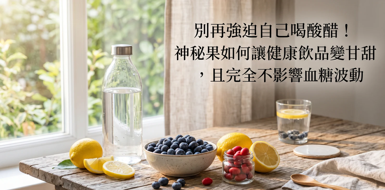 別再強迫自己喝酸醋！神秘果如何讓健康飲品變甘