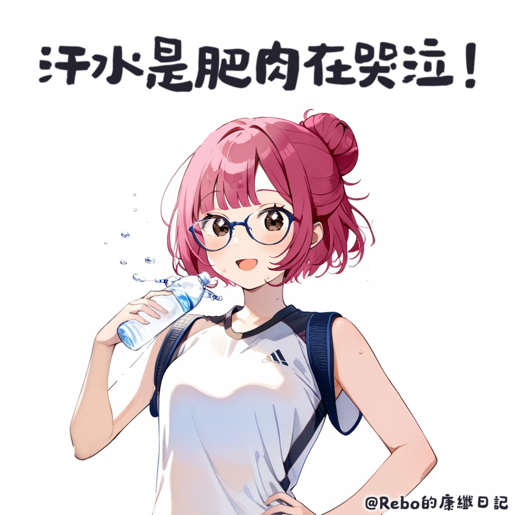 汗水是肥肉在哭泣!