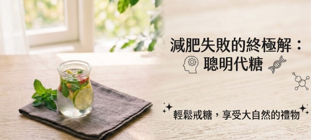 為什麼妳的減肥計畫總是失敗？心理學家揭秘：強迫戒糖不如學會「聰明代糖」（減糖黑科技－－神秘果）