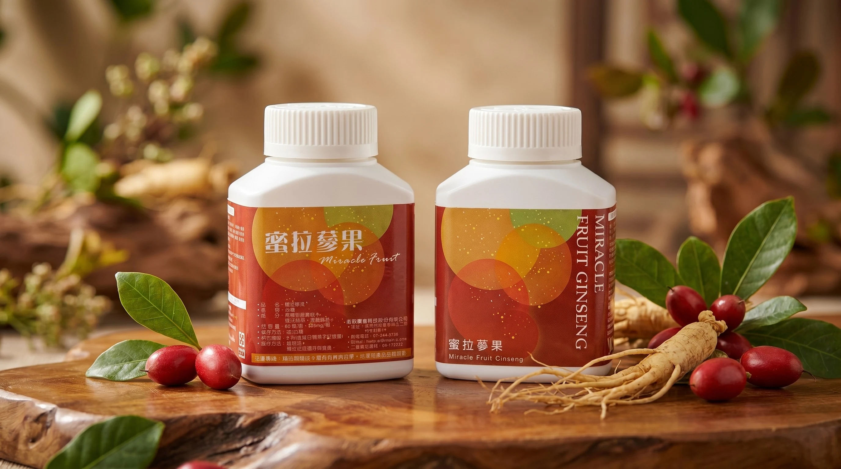 蜜拉蔘果產品包裝