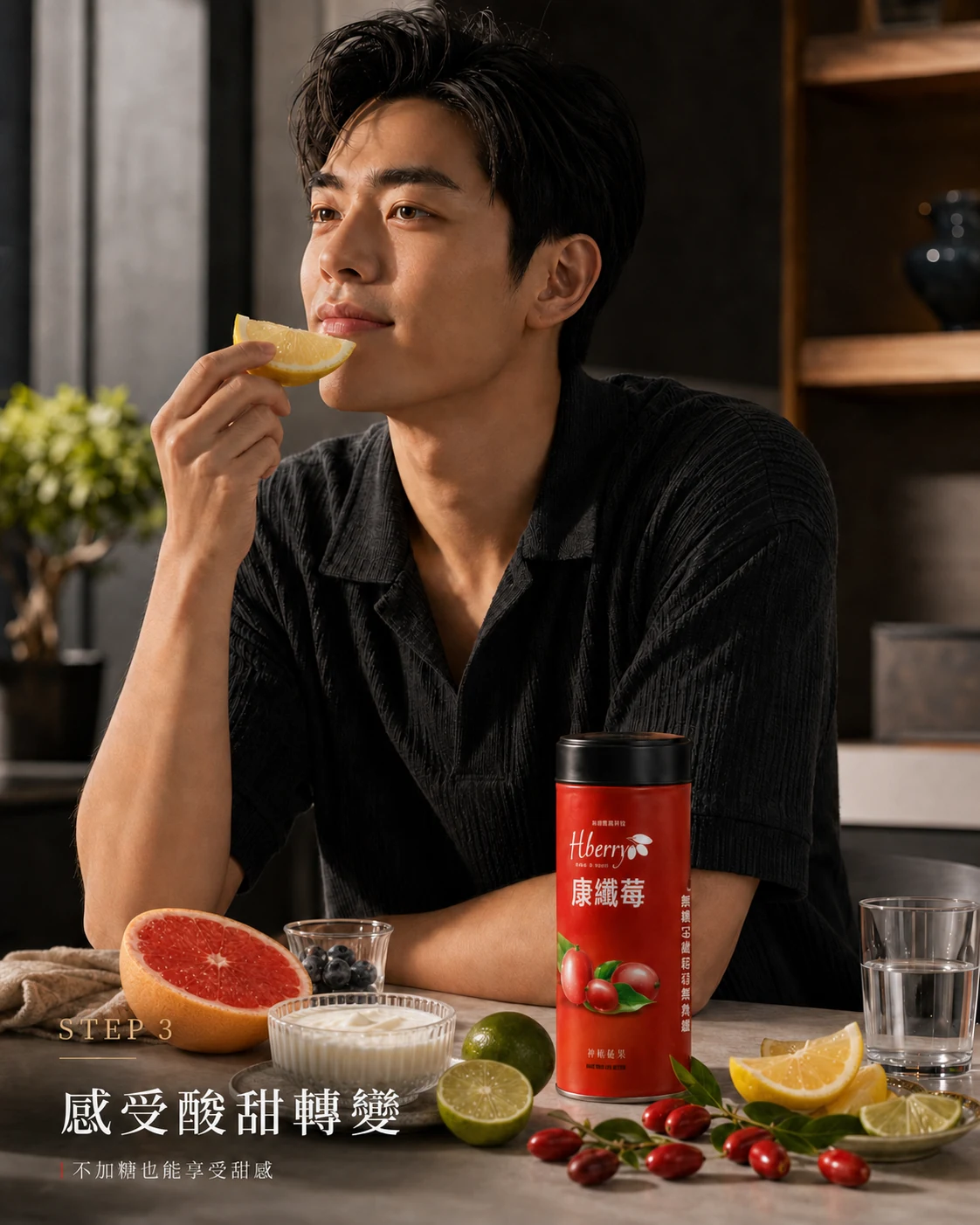 品嚐酸味食物感受神秘果酸甜轉變