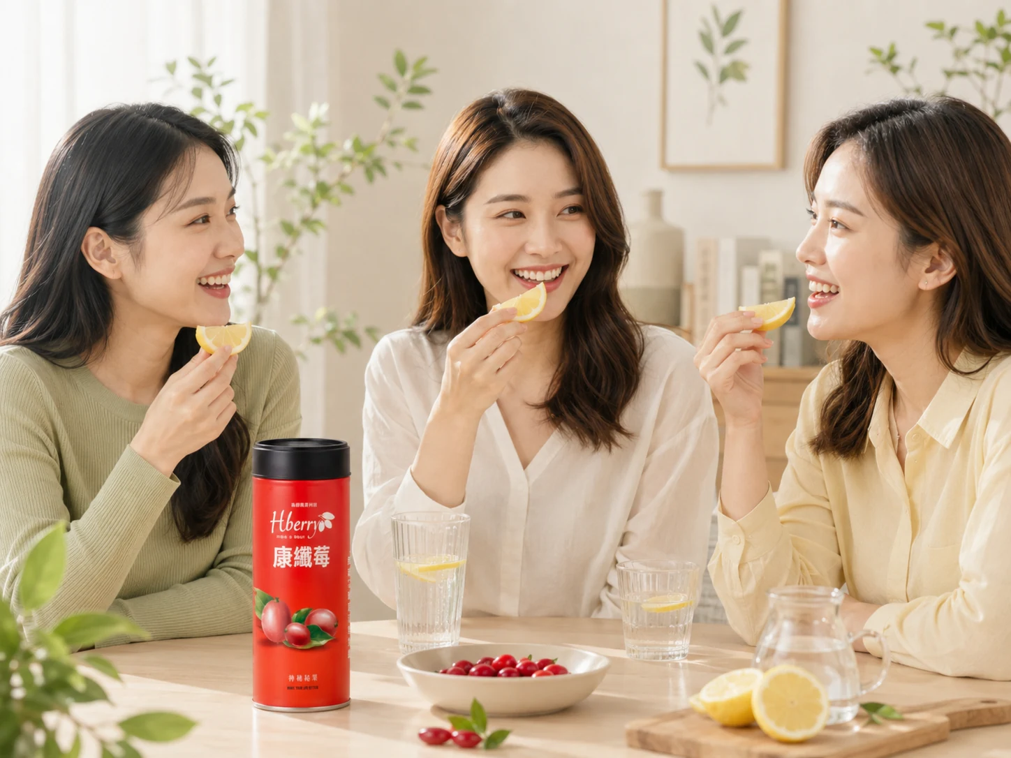 朋友一起體驗神秘果酸轉甜效果